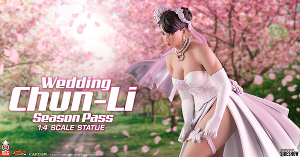 Chun-Li (Wedding Dress), Street Fighter V, Premium Collectibles Studio, Sideshow Collectibles, Pre-Painted, 1/4
